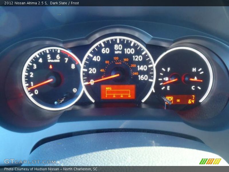 Dark Slate / Frost 2012 Nissan Altima 2.5 S