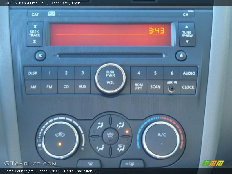 Dark Slate / Frost 2012 Nissan Altima 2.5 S