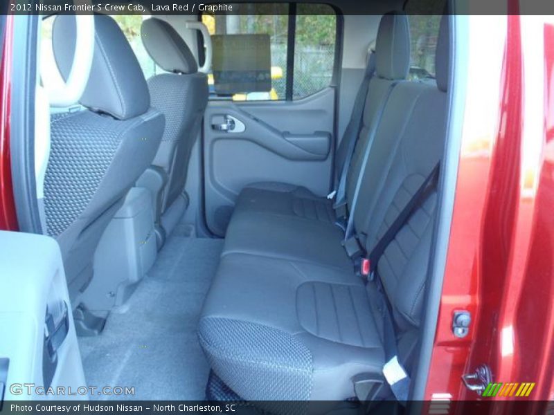 Lava Red / Graphite 2012 Nissan Frontier S Crew Cab
