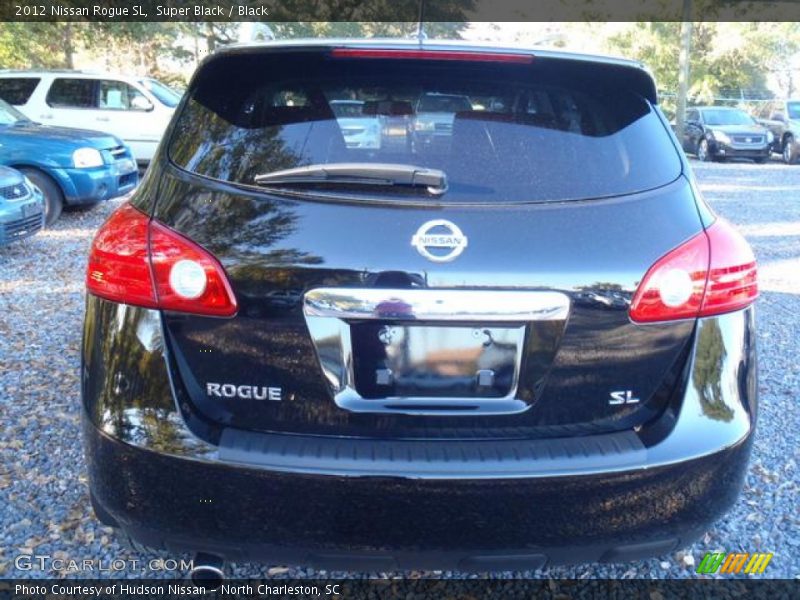 Super Black / Black 2012 Nissan Rogue SL