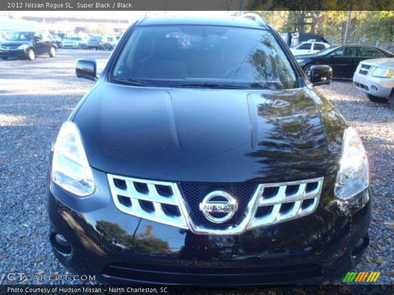 Super Black / Black 2012 Nissan Rogue SL