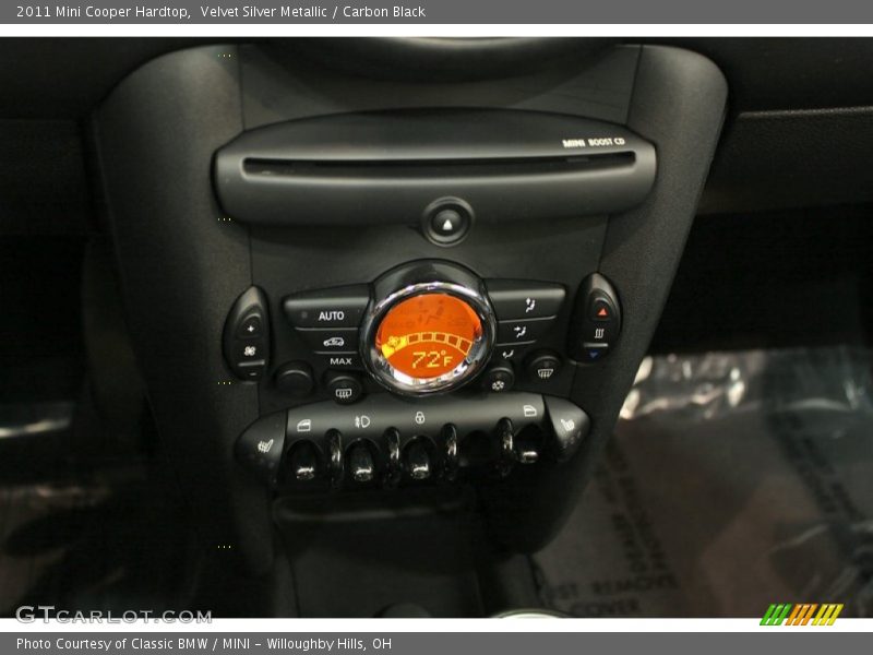 Velvet Silver Metallic / Carbon Black 2011 Mini Cooper Hardtop