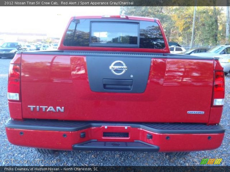 Red Alert / Sport Apperance Gray/Charcoal 2012 Nissan Titan SV Crew Cab