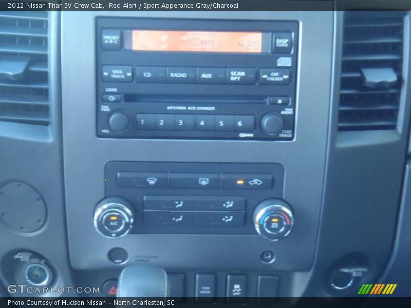 Red Alert / Sport Apperance Gray/Charcoal 2012 Nissan Titan SV Crew Cab