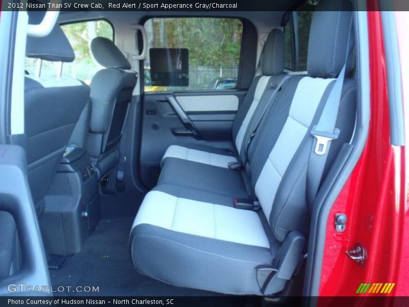 Red Alert / Sport Apperance Gray/Charcoal 2012 Nissan Titan SV Crew Cab