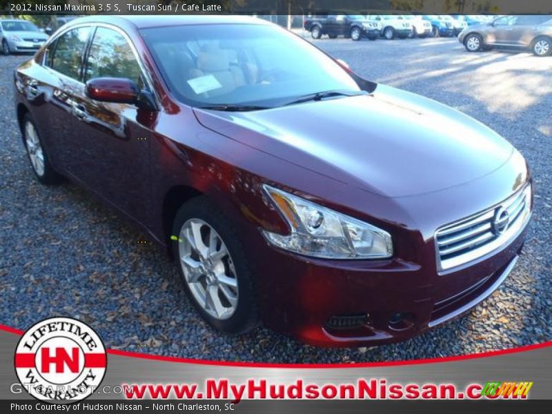 Tuscan Sun / Cafe Latte 2012 Nissan Maxima 3.5 S