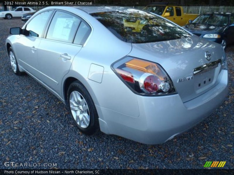 Brilliant Silver / Charcoal 2012 Nissan Altima 2.5 S