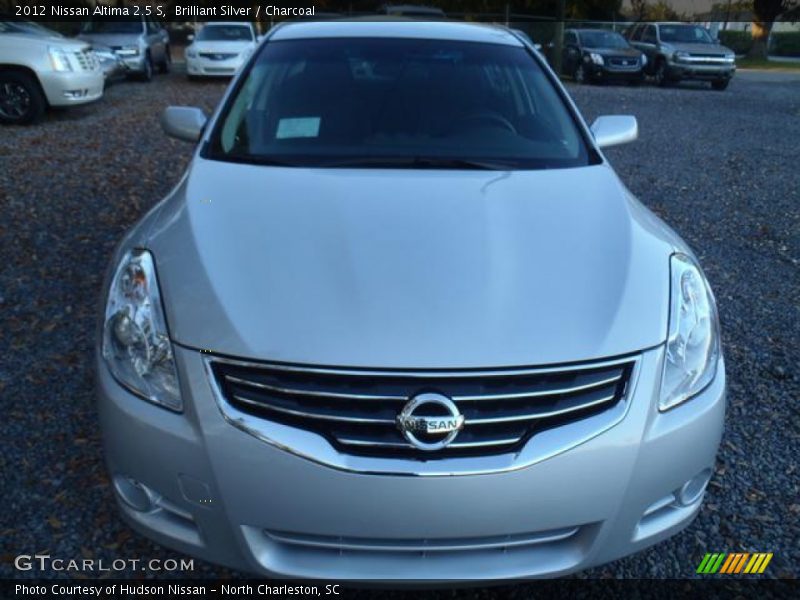 Brilliant Silver / Charcoal 2012 Nissan Altima 2.5 S