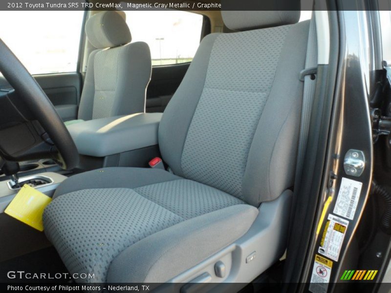Magnetic Gray Metallic / Graphite 2012 Toyota Tundra SR5 TRD CrewMax