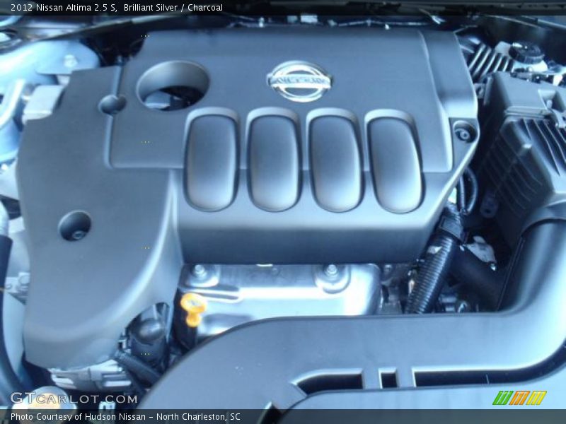 Brilliant Silver / Charcoal 2012 Nissan Altima 2.5 S