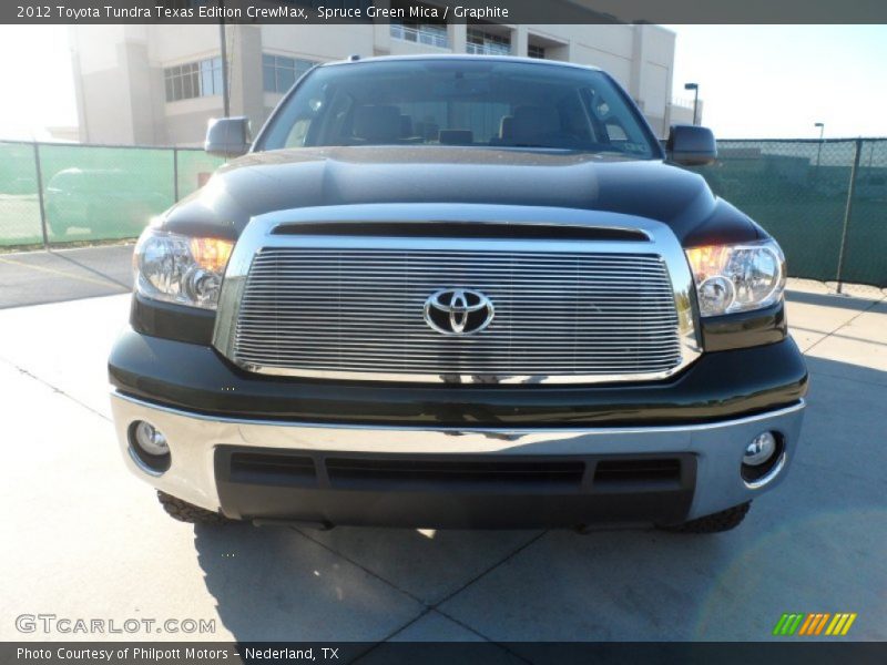 Spruce Green Mica / Graphite 2012 Toyota Tundra Texas Edition CrewMax