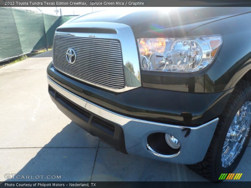 Spruce Green Mica / Graphite 2012 Toyota Tundra Texas Edition CrewMax