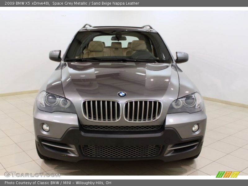 Space Grey Metallic / Sand Beige Nappa Leather 2009 BMW X5 xDrive48i