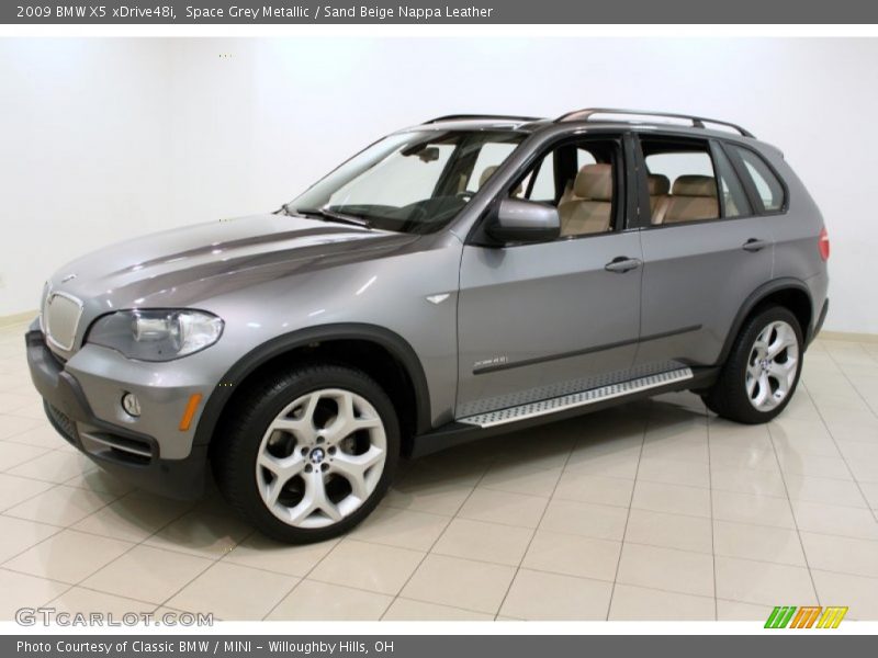 Space Grey Metallic / Sand Beige Nappa Leather 2009 BMW X5 xDrive48i