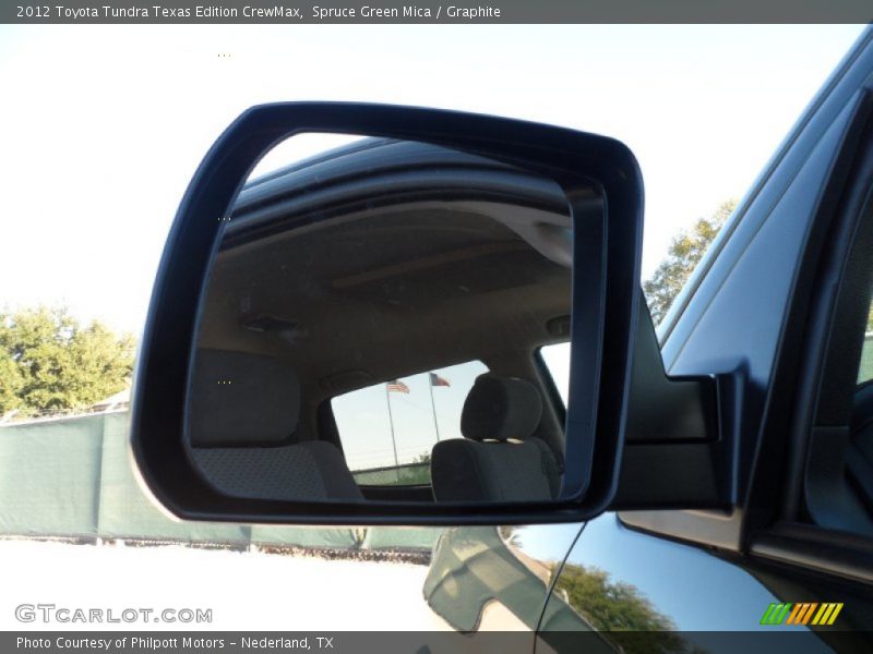 Spruce Green Mica / Graphite 2012 Toyota Tundra Texas Edition CrewMax