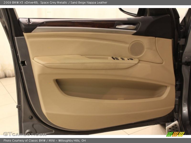 Space Grey Metallic / Sand Beige Nappa Leather 2009 BMW X5 xDrive48i