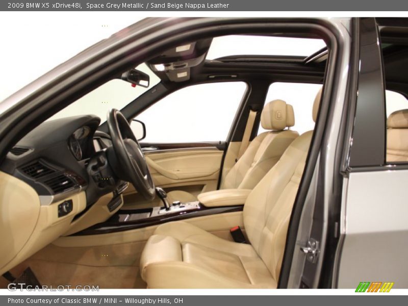 Space Grey Metallic / Sand Beige Nappa Leather 2009 BMW X5 xDrive48i