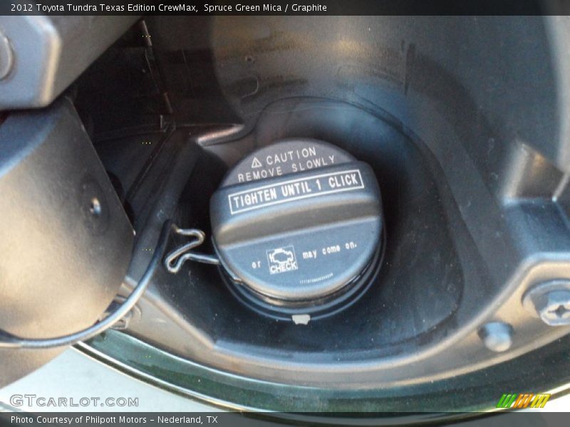 Spruce Green Mica / Graphite 2012 Toyota Tundra Texas Edition CrewMax