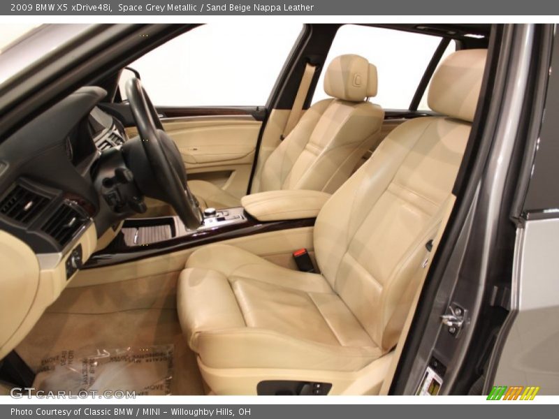 Space Grey Metallic / Sand Beige Nappa Leather 2009 BMW X5 xDrive48i