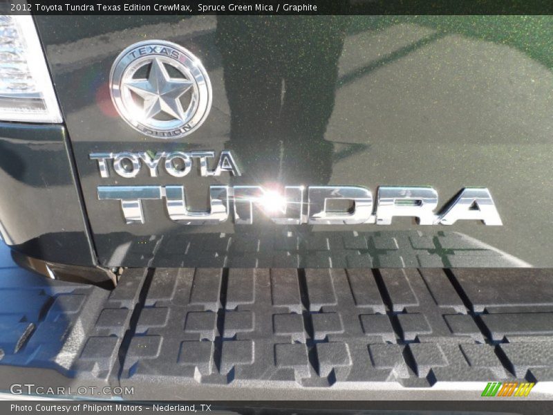 Spruce Green Mica / Graphite 2012 Toyota Tundra Texas Edition CrewMax