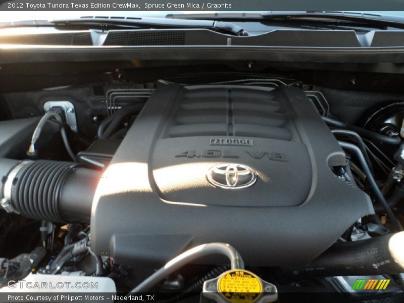 Spruce Green Mica / Graphite 2012 Toyota Tundra Texas Edition CrewMax