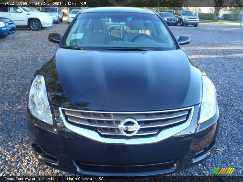 Super Black / Frost 2012 Nissan Altima 2.5 S