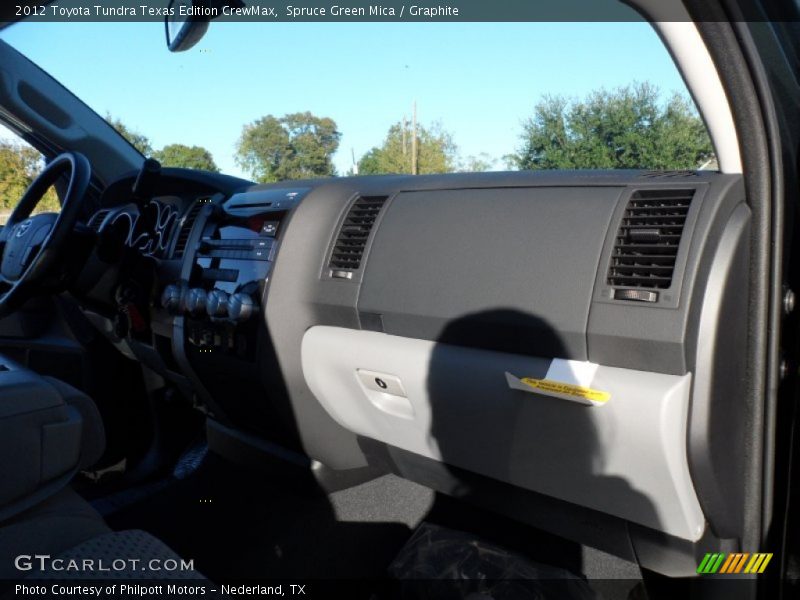 Spruce Green Mica / Graphite 2012 Toyota Tundra Texas Edition CrewMax