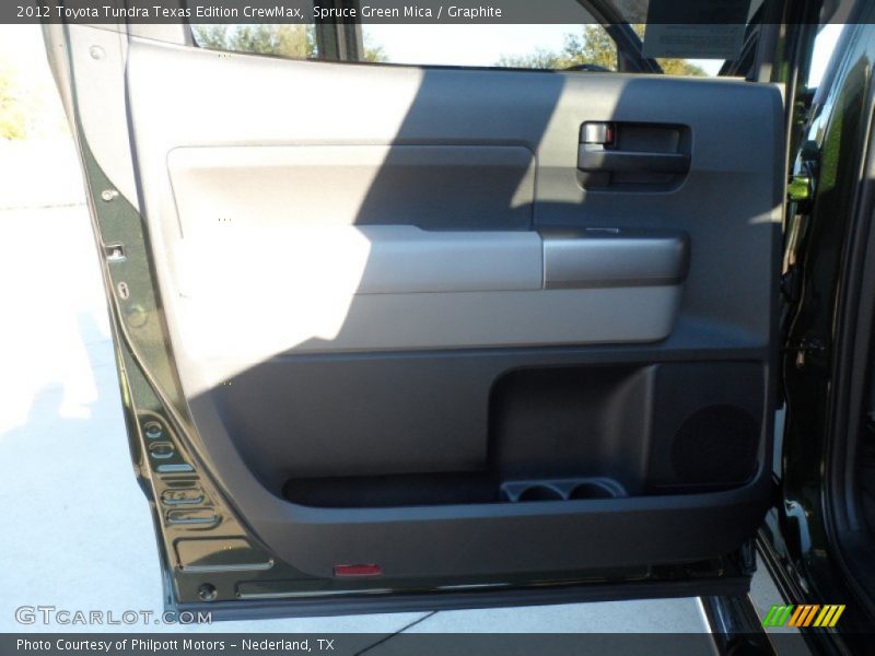 Spruce Green Mica / Graphite 2012 Toyota Tundra Texas Edition CrewMax
