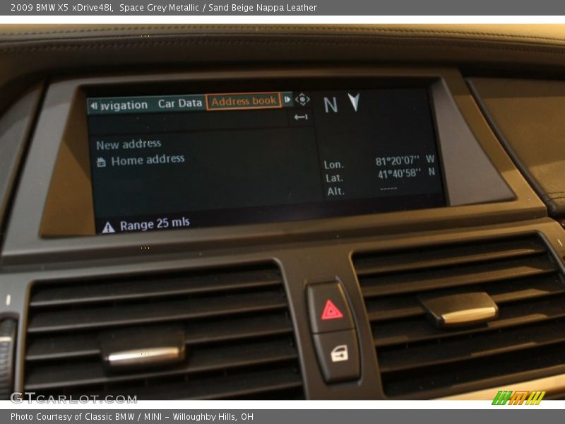 Space Grey Metallic / Sand Beige Nappa Leather 2009 BMW X5 xDrive48i