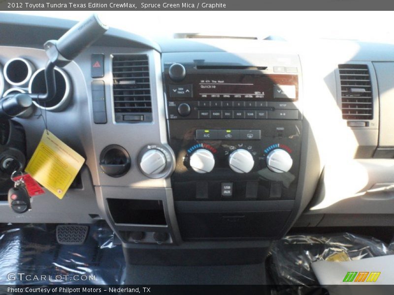 Spruce Green Mica / Graphite 2012 Toyota Tundra Texas Edition CrewMax