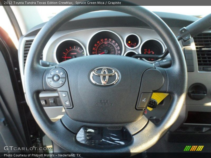 Spruce Green Mica / Graphite 2012 Toyota Tundra Texas Edition CrewMax