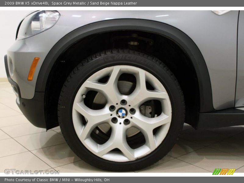 Space Grey Metallic / Sand Beige Nappa Leather 2009 BMW X5 xDrive48i