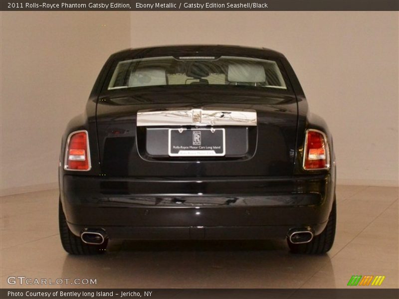 Ebony Metallic / Gatsby Edition Seashell/Black 2011 Rolls-Royce Phantom Gatsby Edition