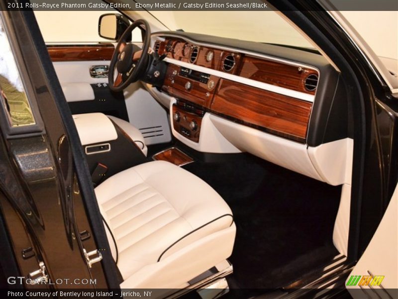 Ebony Metallic / Gatsby Edition Seashell/Black 2011 Rolls-Royce Phantom Gatsby Edition