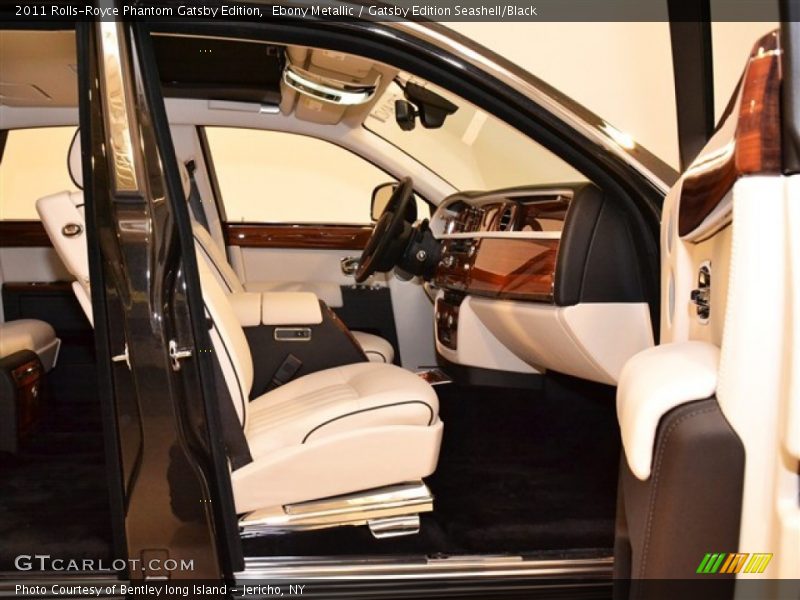 Ebony Metallic / Gatsby Edition Seashell/Black 2011 Rolls-Royce Phantom Gatsby Edition