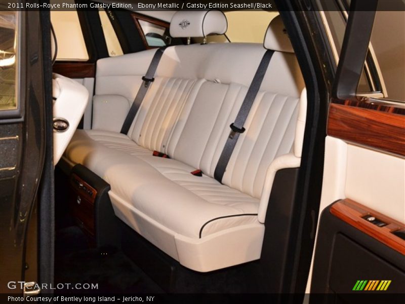 Ebony Metallic / Gatsby Edition Seashell/Black 2011 Rolls-Royce Phantom Gatsby Edition