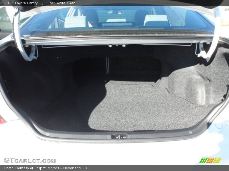 Super White / Ash 2012 Toyota Camry LE