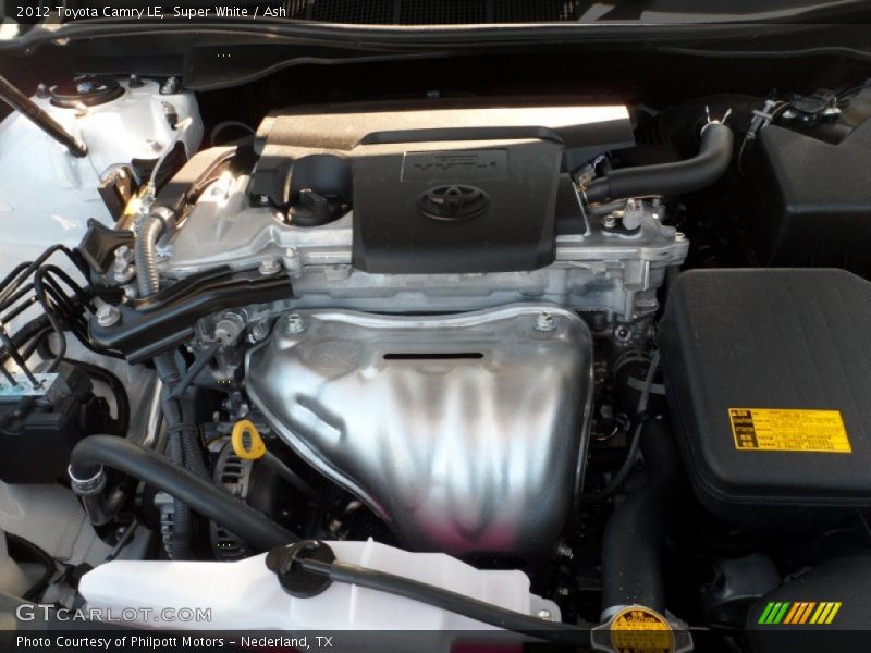 Super White / Ash 2012 Toyota Camry LE
