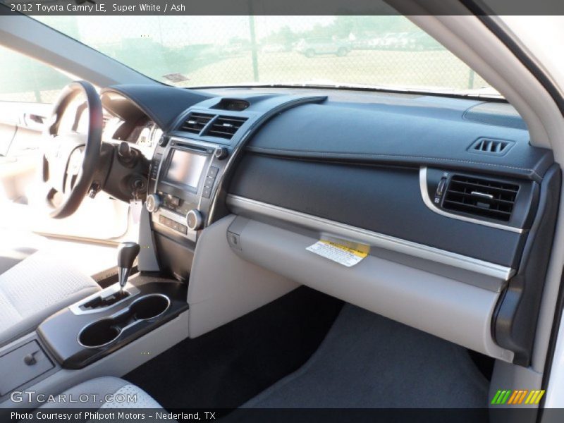 Super White / Ash 2012 Toyota Camry LE