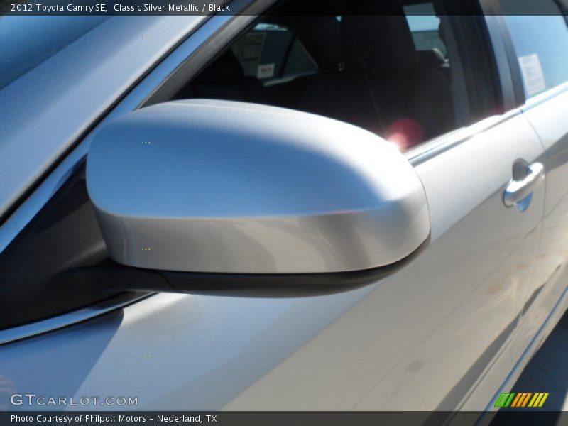 Classic Silver Metallic / Black 2012 Toyota Camry SE