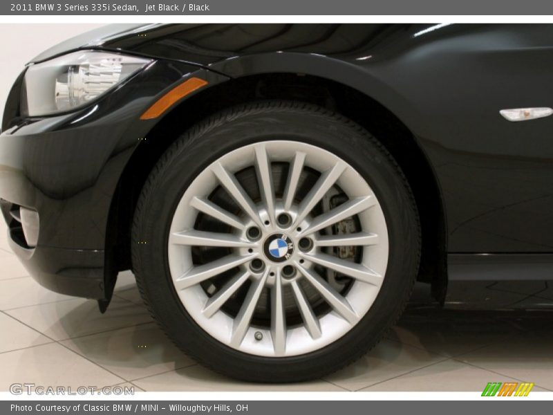 Jet Black / Black 2011 BMW 3 Series 335i Sedan