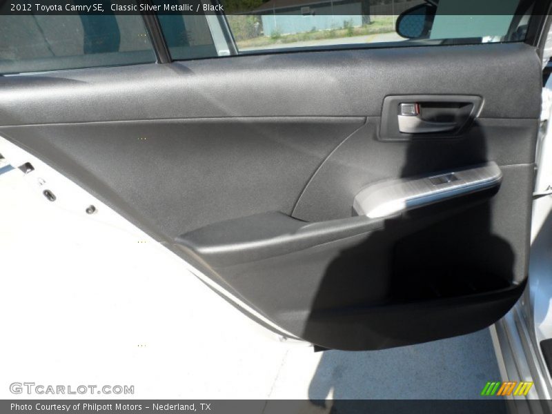 Classic Silver Metallic / Black 2012 Toyota Camry SE