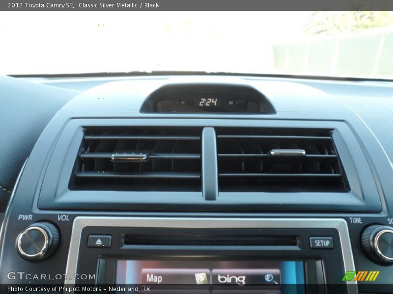Classic Silver Metallic / Black 2012 Toyota Camry SE