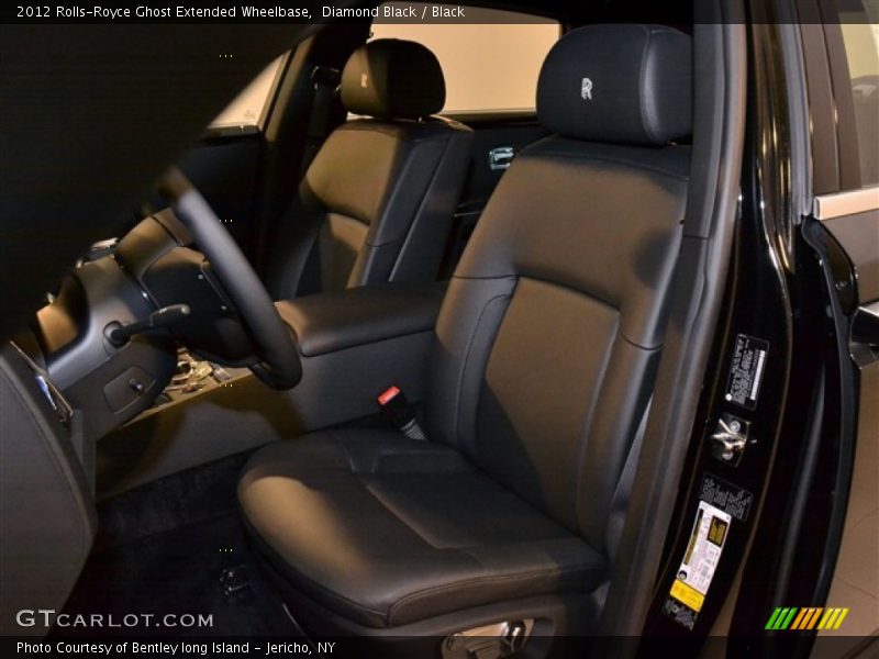  2012 Ghost Extended Wheelbase Black Interior