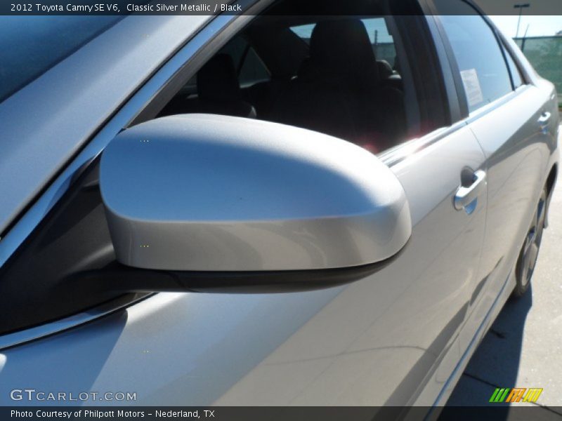Classic Silver Metallic / Black 2012 Toyota Camry SE V6