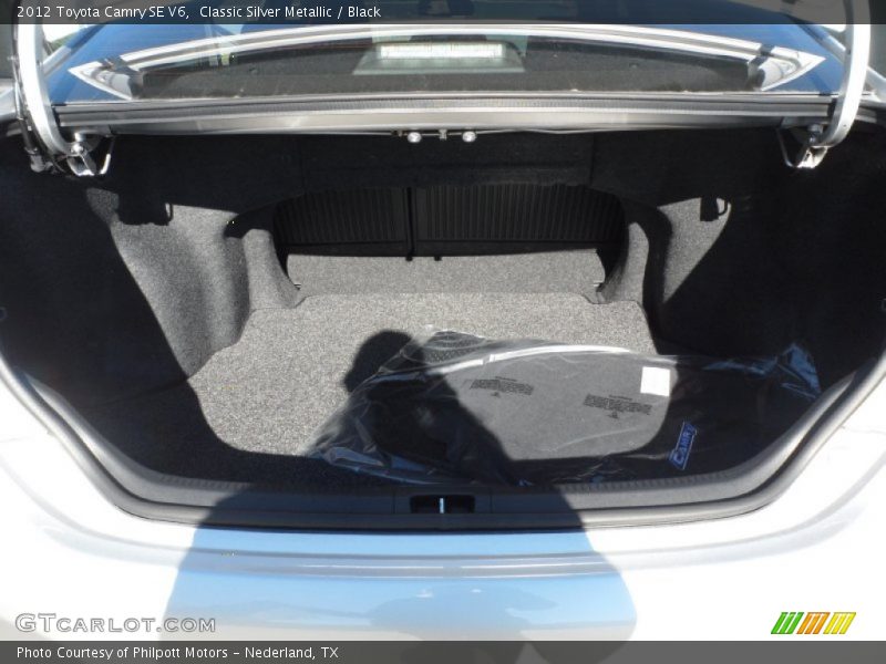 Classic Silver Metallic / Black 2012 Toyota Camry SE V6