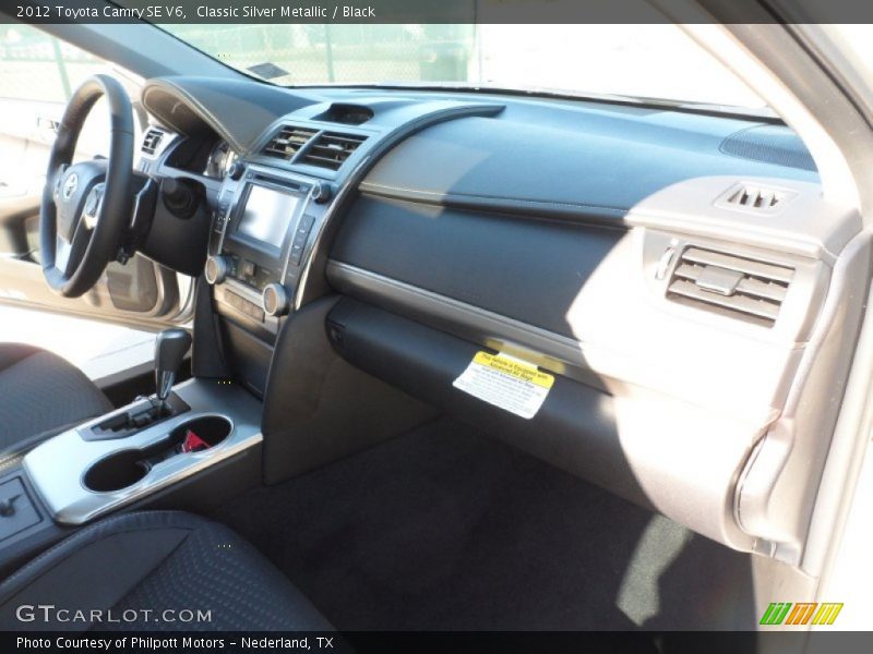 Classic Silver Metallic / Black 2012 Toyota Camry SE V6