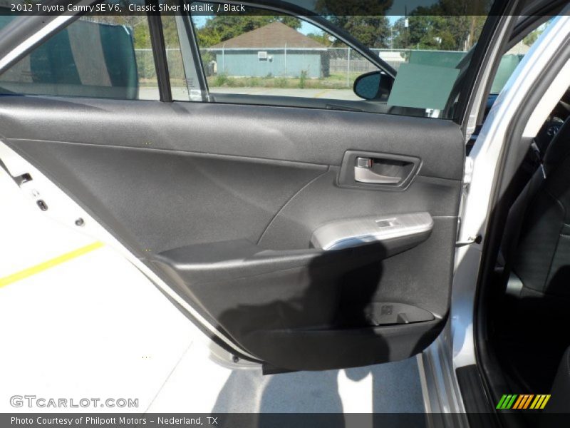 Classic Silver Metallic / Black 2012 Toyota Camry SE V6