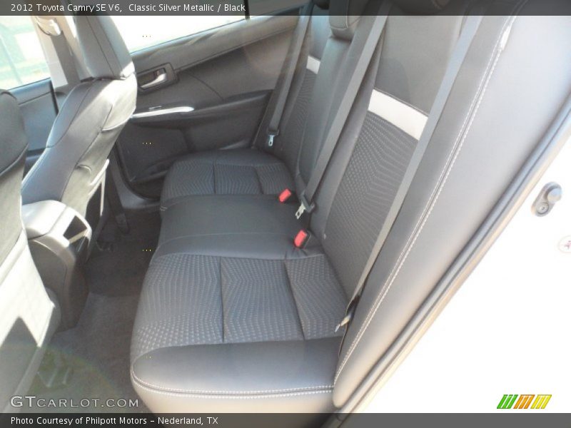 Classic Silver Metallic / Black 2012 Toyota Camry SE V6