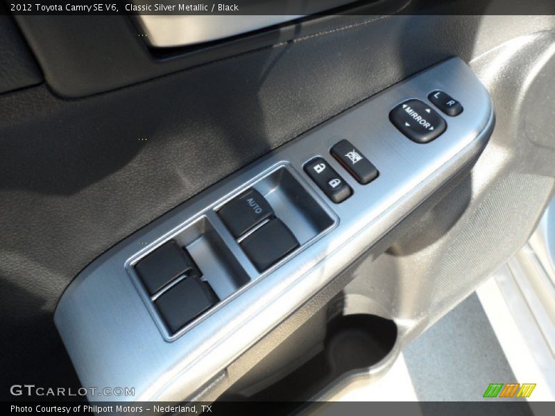 Classic Silver Metallic / Black 2012 Toyota Camry SE V6